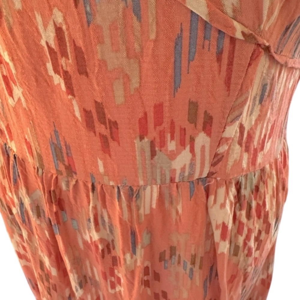 Knox Rose Orange Patterned Mini Dress - Picture 10 of 14